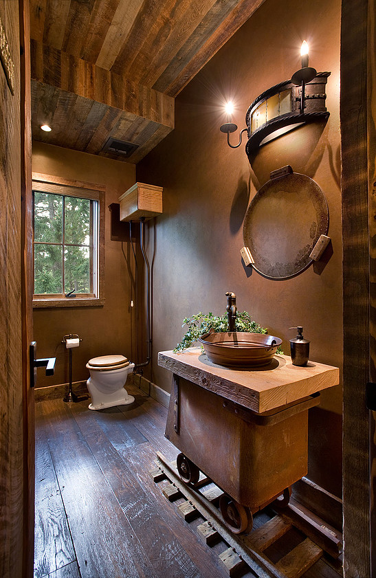 Riciclo creativo, il mobile&nbsp;bagno